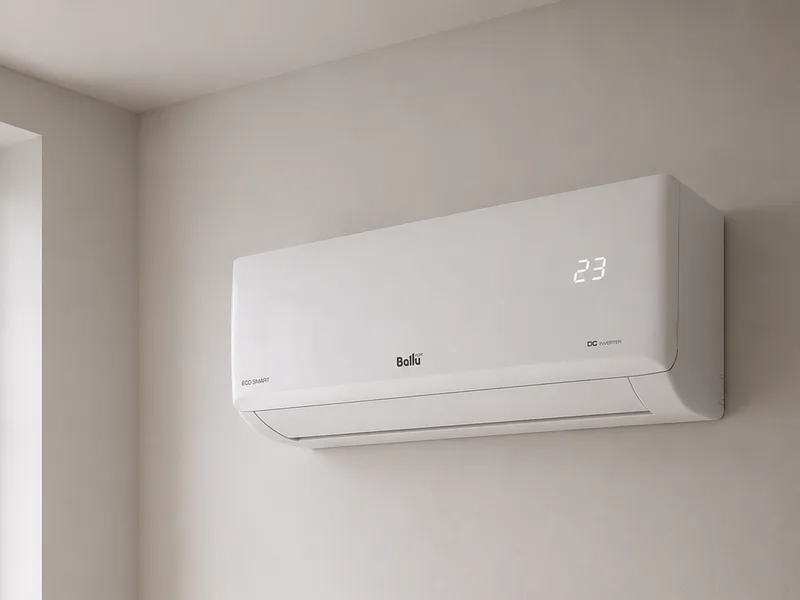 Кондиционер Ballu Eco Smart, белый настенный блок инверторной сплит-системы